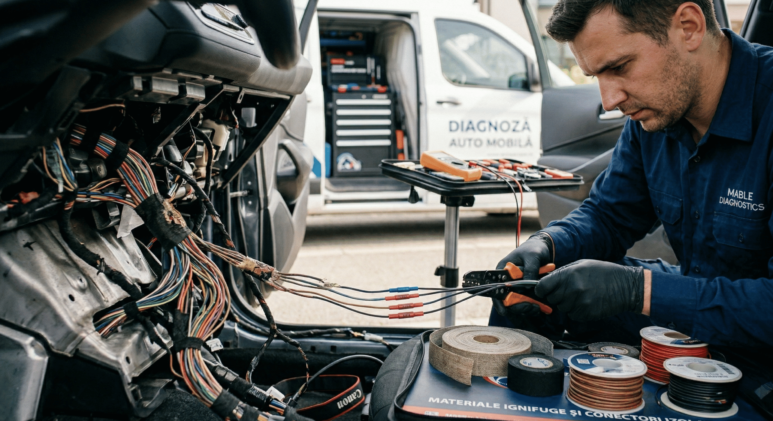 Reparații instalație electrică auto
